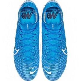 Buty piłkarskie Nike Mercurial Superfly 7 Elite Fg M AQ4174-414 niebieskie niebieskie 1