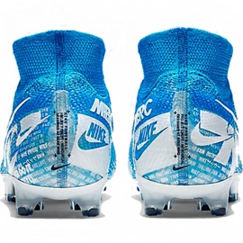 Buty piłkarskie Nike Mercurial Superfly 7 Elite Fg M AQ4174-414 niebieskie niebieskie 3