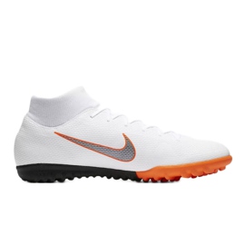 Buty piłkarskie Nike Mercurial SuperflyX 6 Academy Tf M AH7370-107 białe białe 1