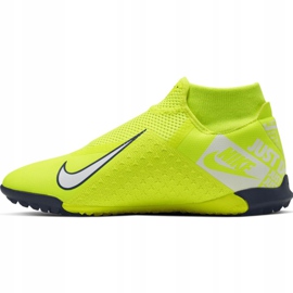 Buty piłkarskie Nike Phantom Vsn Academy Df Tf M AO3269-717 żółte żółte 2