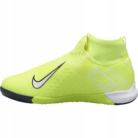 Buty halowe Nike Phantom Vsn Academy Df Ic Jr AO3290-717 żółte żółte 1