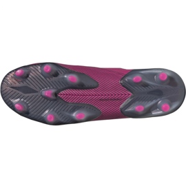 Buty piłkarskie adidas Nemeziz 19.1 Fg M F34407 różowe różowe 6