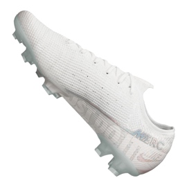 Buty do piłki nożnej Nike Vapor 13 Elite Fg M AQ4176-100 białe białe 4