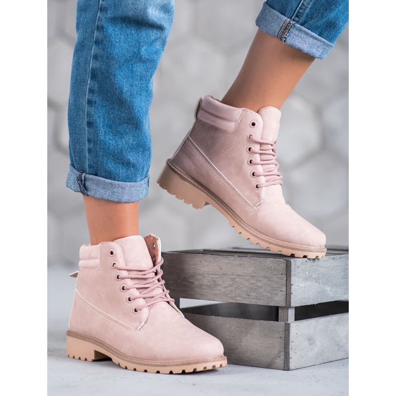 Marquiz Pudrowe Traperki różowe 2