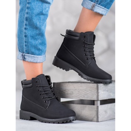 Marquiz Czarne Traperki 2