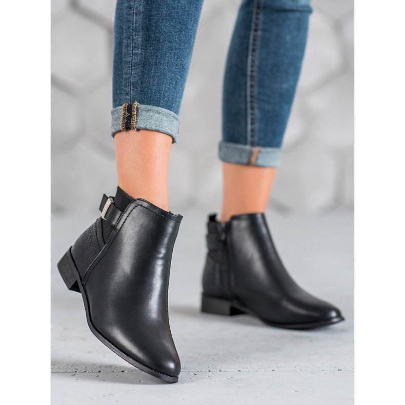 Cm Paris Casualowe Botki czarne 1