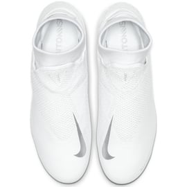 Buty piłkarskie Nike Phantom Vsn Academy Df FG/MG M AO3258-100 białe białe 1