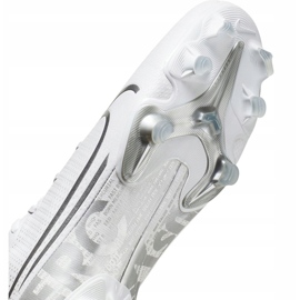 Buty piłkarskie Nike Mercurial Vapor 13 Academy FG/MG M AT5269-100 białe białe 5