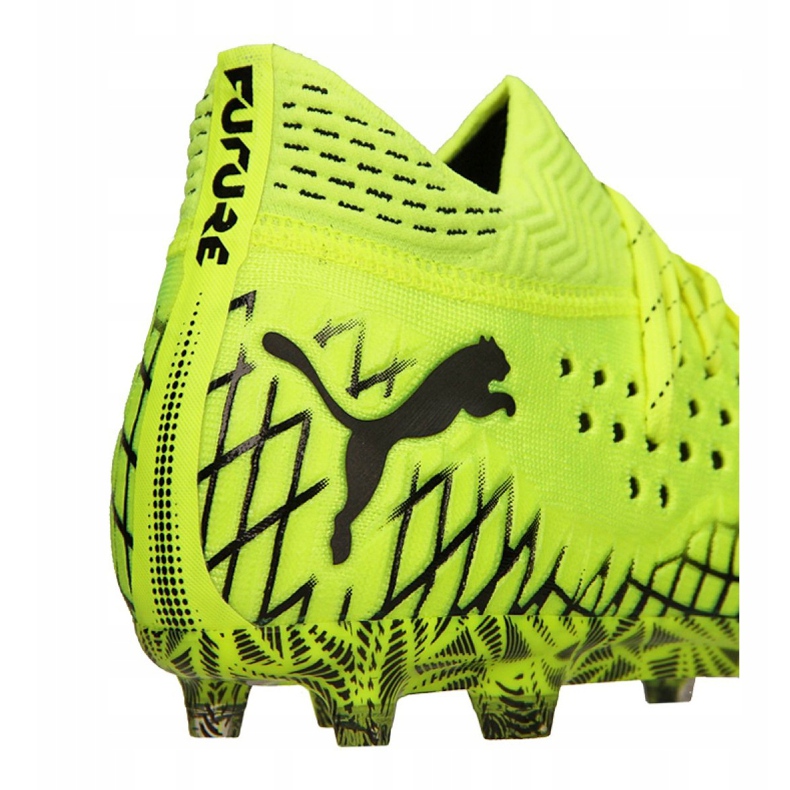Buty do piłki nożnej Puma Future 4.1 Netfit Fg / Ag M 105579-03 żółte żółte 1