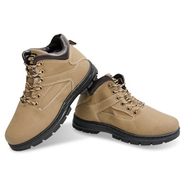 Ocieplane Futrem Trapery A-8 Brązowy brązowe 2