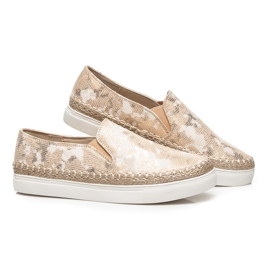 Vices Slip Ony Jak Espadryle żółte 2