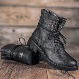 Evento Brokatowe Workery szare 1