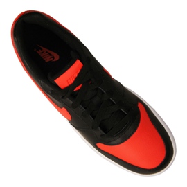 Buty Nike Ebernon Low M AQ1775-004 czarne czerwone 2