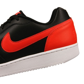 Buty Nike Ebernon Low M AQ1775-004 czarne czerwone 3