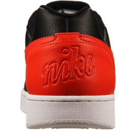 Buty Nike Ebernon Low M AQ1775-004 czarne czerwone 4