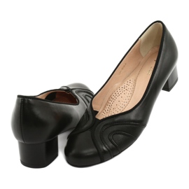 Espinto Czółenka tęgość H czarne 4