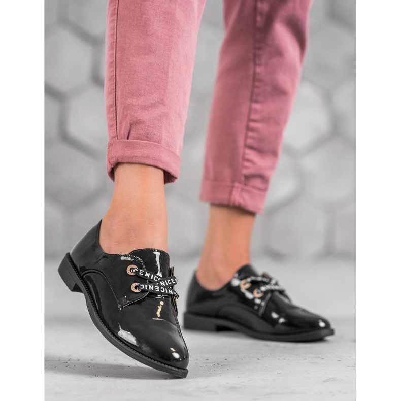 Abloom Stylowe Półbuty czarne 2