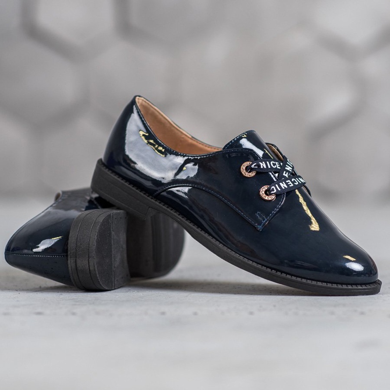 Abloom Stylowe Półbuty niebieskie 2