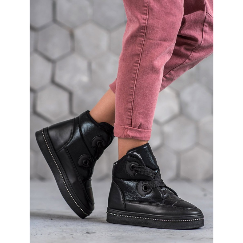 Weide Czarne Śniegowce 1