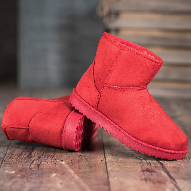 SHELOVET Czerwone Mukluki 1