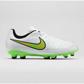Buty piłkarskie Nike Magista Onda Fg Jr 651653-130 białe białe 2