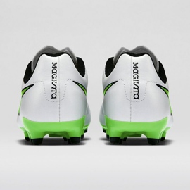 Buty piłkarskie Nike Magista Onda Fg Jr 651653-130 białe białe 7
