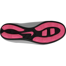 Buty piłkarskie Nike Mercurial Vortex Ii FG-R Jr 651642-060 szare białe 1
