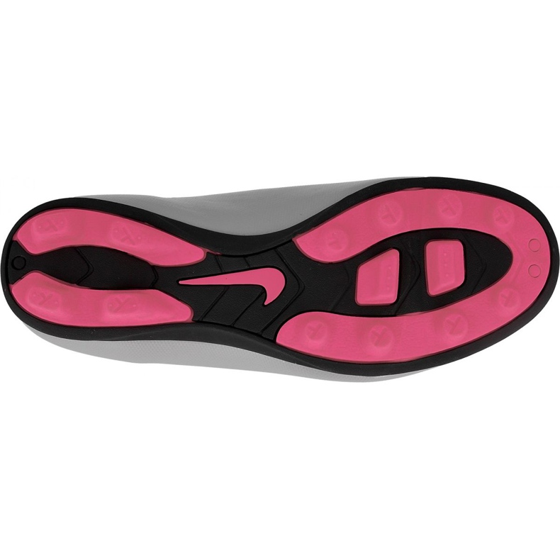 Buty piłkarskie Nike Mercurial Vortex Ii FG-R Jr 651642-060 szare białe 1