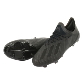 Buty piłkarskie adidas X 19.1 Fg M F35314 czarne 4