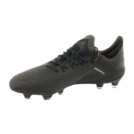 Buty piłkarskie adidas X 19.1 Fg M F35314 czarne 2