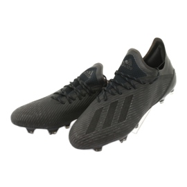 Buty piłkarskie adidas X 19.1 Fg M F35314 czarne 3