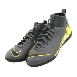 Buty halowe Nike Mercurial Superfly X 6 Club Ic Jr AH7346-070 szare 3