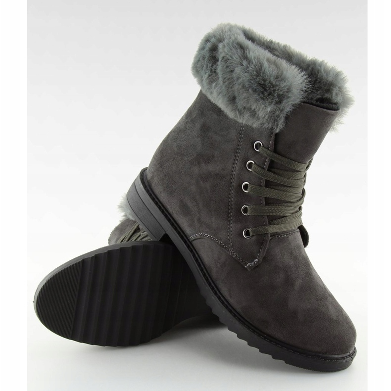Botki ocieplane szare MP-37 Grey 2