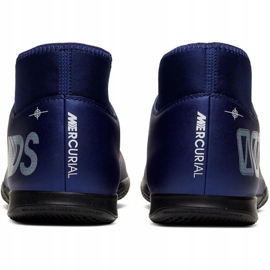 Buty halowe Nike Mercurial Superfly 7 Club Mds Ic M BQ5462-401 niebieskie granatowe 4