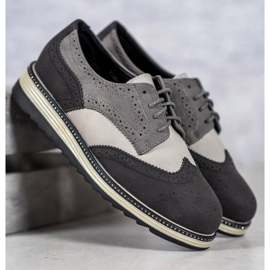 Szare Półbuty VICES 2