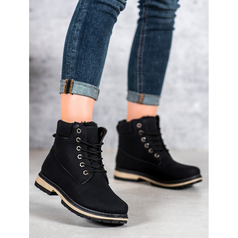 Filippo Czarne Traperki 2