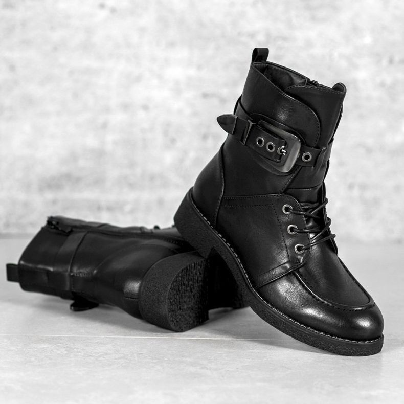 Super Mode Czarne Workery 2