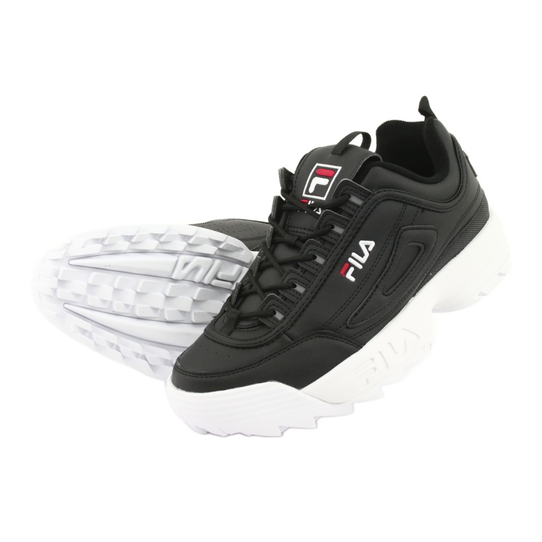 Fila Disruptor Low Wmn 1010302.25Y Black czarne 5