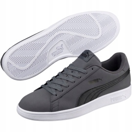 Buty Puma Smash v2 Buck M 365160 08 szare 2
