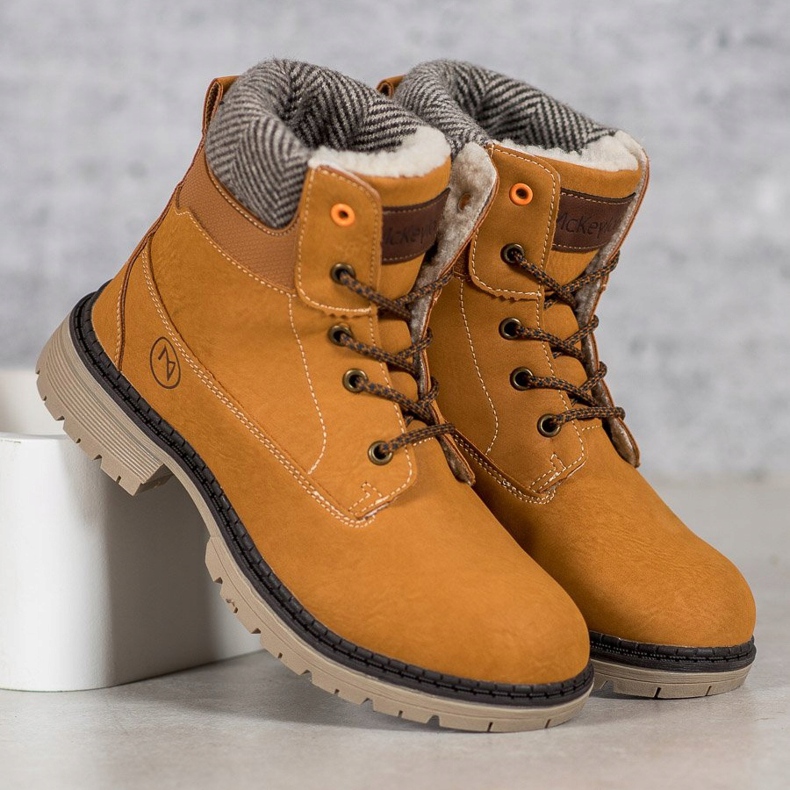 Traperki MCKEYLOR brązowe 1