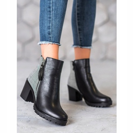 Filippo Botki Na Słupku czarne 2