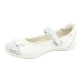 Befado buty dziecięce balerinki 170Y019 białe 2