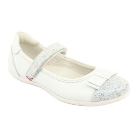 Befado buty dziecięce balerinki 170Y019 białe 1