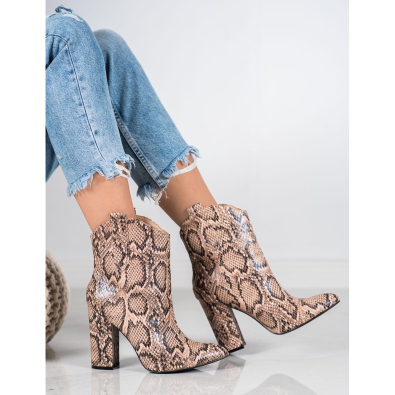 Kowbojki VICES brązowe 1