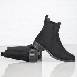 SDS Zamszowe Sztyblety czarne 2