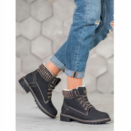 Goodin Ciepłe Traperki szare 2