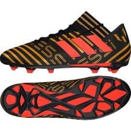 Buty piłkarskie adidas Nemeziz Messi 17.3 Fg M CP9036 wielokolorowe czarne 2
