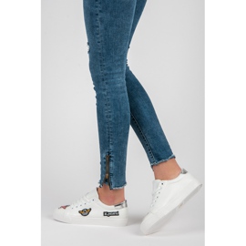 Seastar Trampki Z Naszywkami Army białe 1