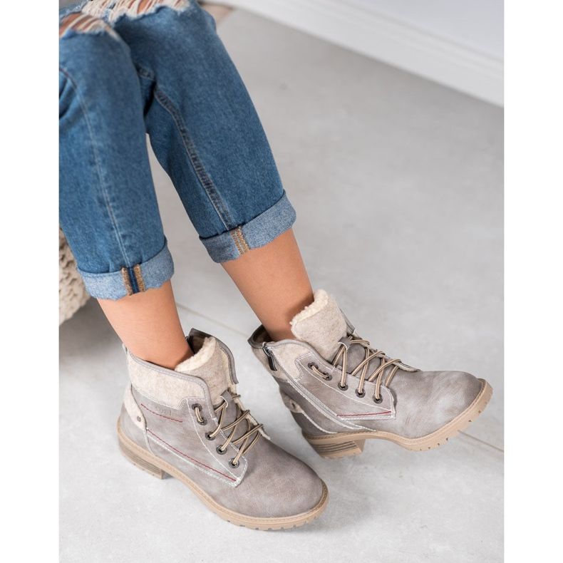 Goodin Traperki Na Suwak szare 2