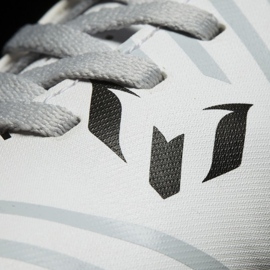 Buty piłkarskie adidas Nemeziz Messi 17.4 TF Jr S77207 białe 3